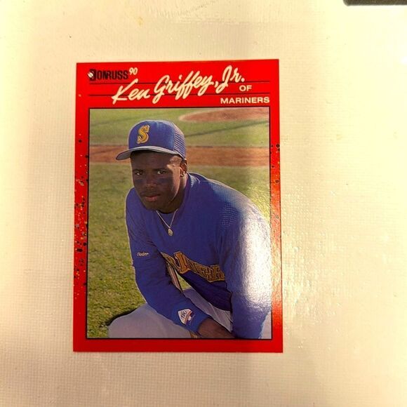 1990 donruss ken griffey jr #365 mint condition error rare - Picture 1 of 6